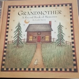 Grandmother record memories book